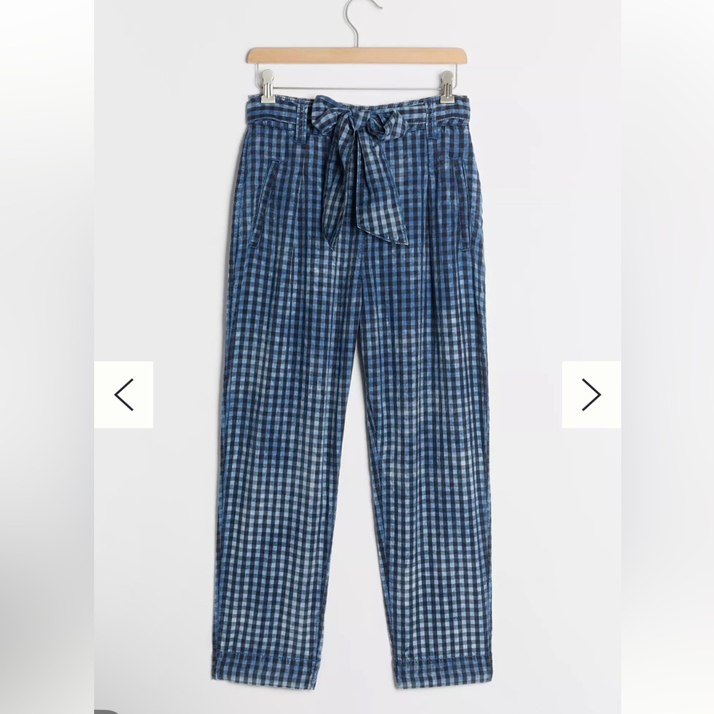 Anthropologie Maeve Avryl Bleached Slim Pants